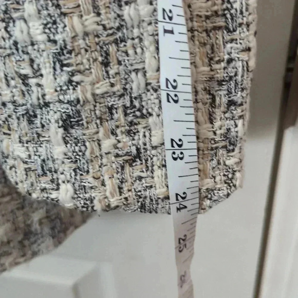 Rachel Zoe Women Gray And Black Blazer Size 10 - Picture 9 of 11